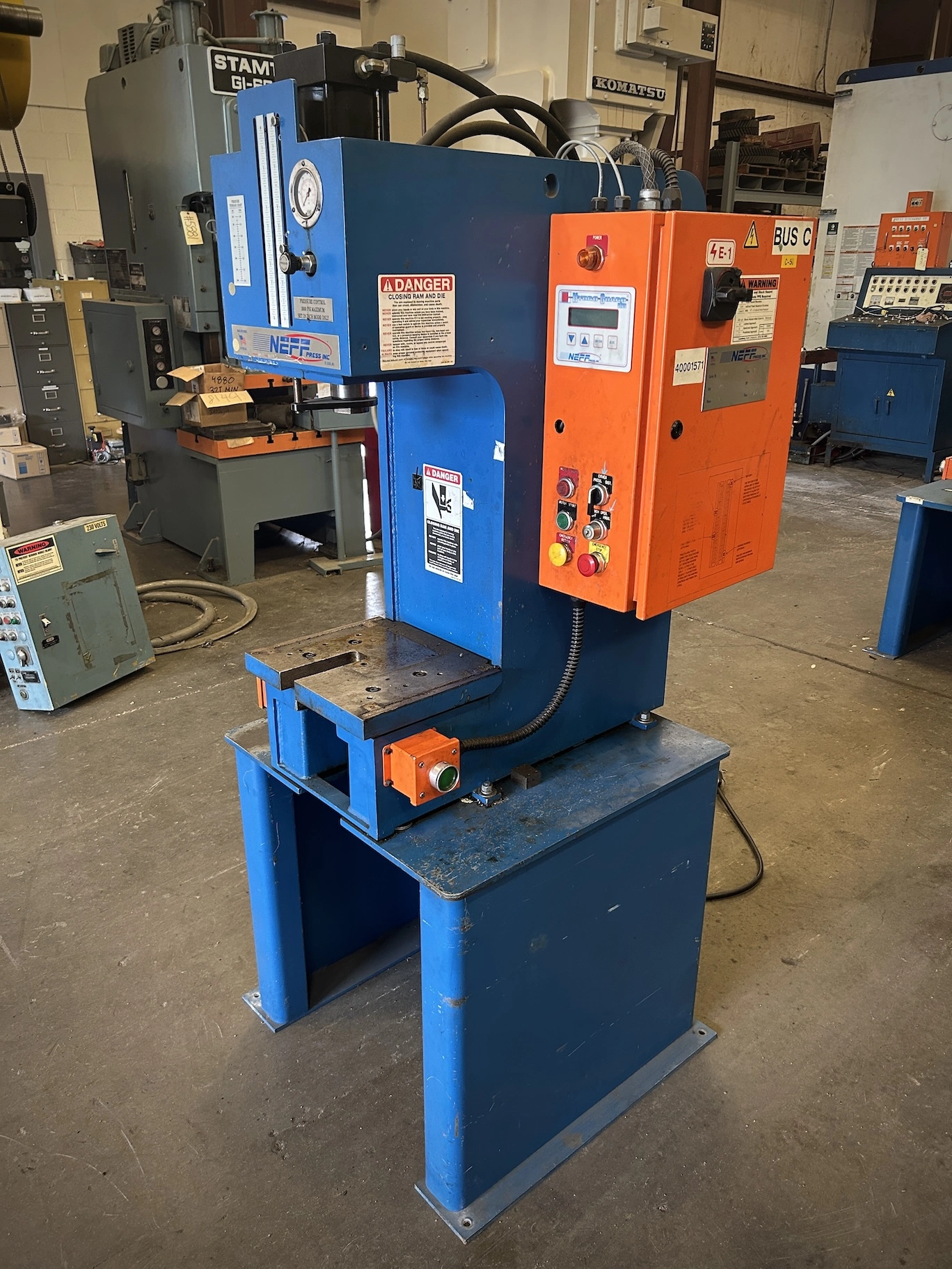 Used 2004 NEFF NEFF D15-5M PRESS C-Frame Presses Tennessee US | Alma Machinery #1327038