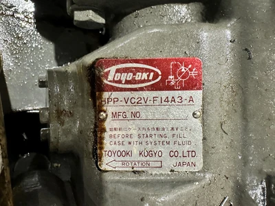 TOYO HPP-VC2V-F14A3-4 3HP HYDRAULIC PUMP SYS