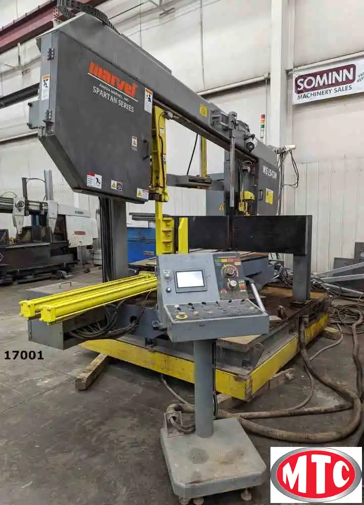 2020 Dual Column Marvel/Spartan WS2543M Horiztonal Bandsaw