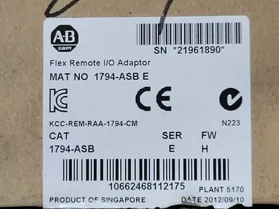 NEW ALLEN-BRADLEY 1794-ADN