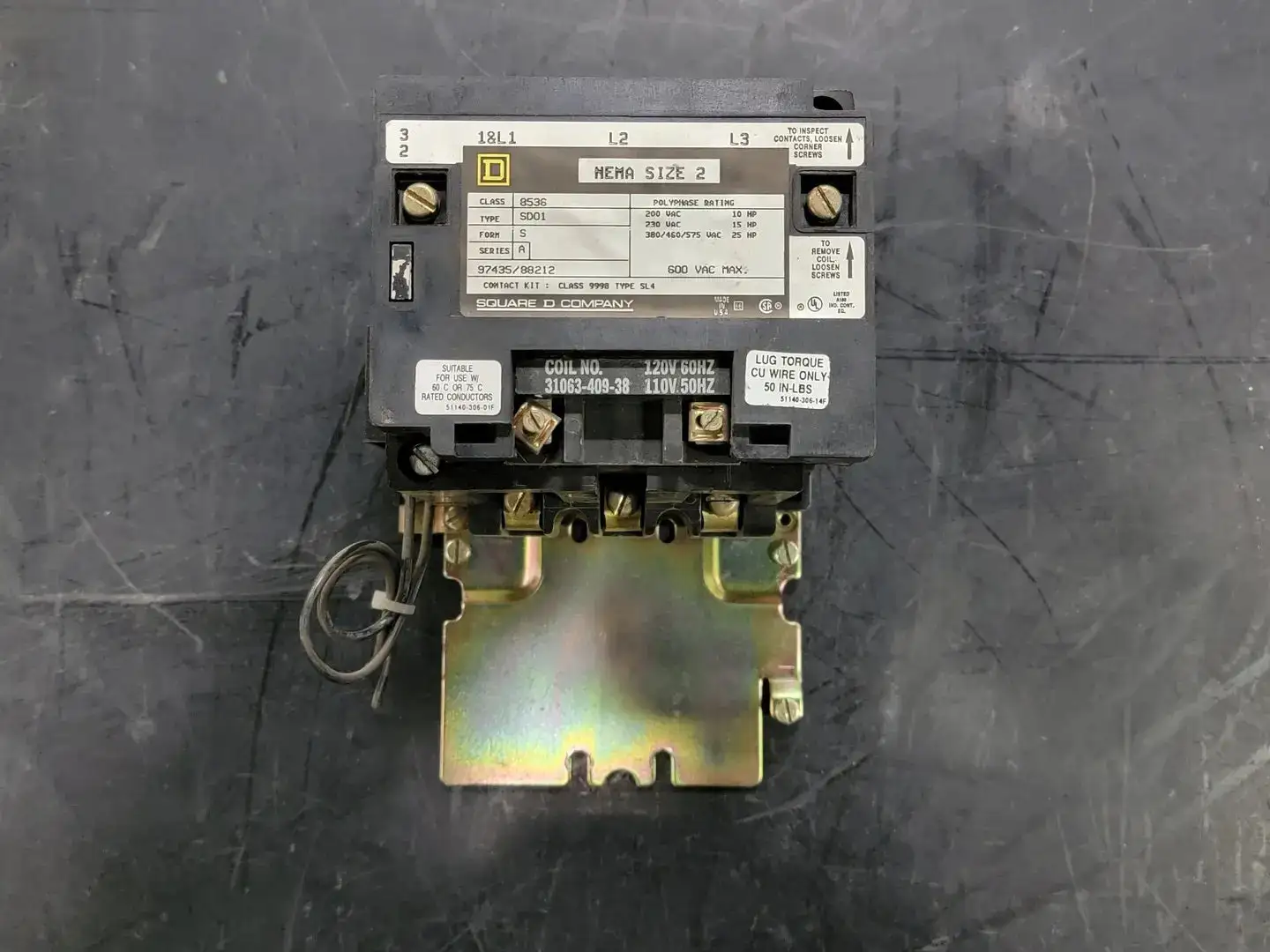USED SQUARE D 8536SDO1V02S