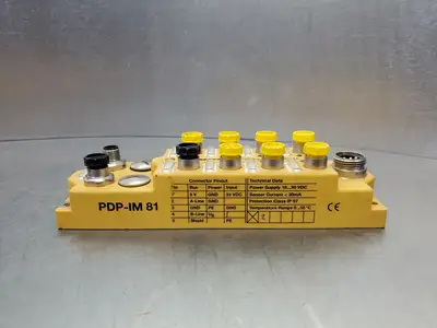 TURCK PDP-IM 81 busstop Terminal Connector Block. 5E-14