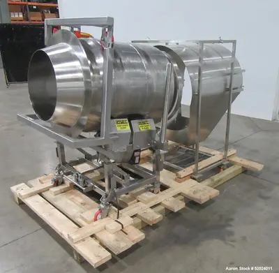 Stainless Steel Seasoning Drum – 30" x 44" Industrial Tumbler