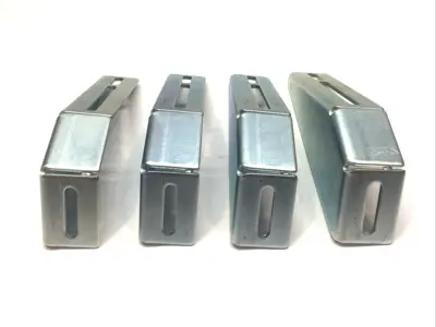 USED BOSCH REXROTH FOUNDATION BRACKET 210MM LENGTH LOT OF 4