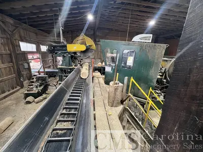USED PENDU COMPLETE PENDU CUT STOCK OPERATION - SCRAGG, GANG RIP, STACKER