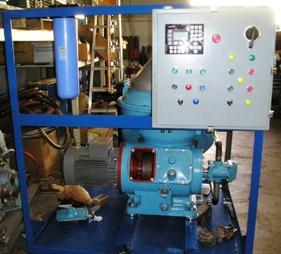 Alfa-Laval WHPX 513 TGD-24-60 oil purifier skid, SS.