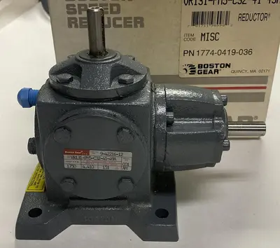 New | in-Stock BOSTON GEAR VR131-PM5-C32-41-49A Speed Reducers | Surplus Asset Holdings #1204337
