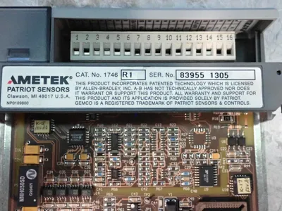 New | in-Stock 1998 AMETEK 1476R1 PLC Input & Output Ohio US | HGR 24 #907491