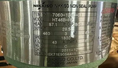 NEW 2011 NIKKISO LEWA HT46B-H2