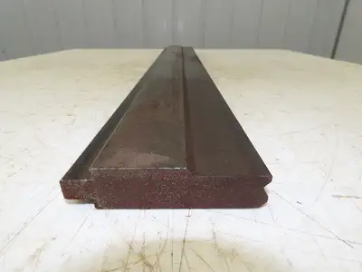 Press Brake Die 35-15/16" Long 90° V 5/16" W 3/16" D 3-3/4" H 1/2" Tang