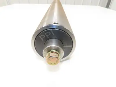 PPI Hytrol 914.R04430 Conveyor Snub Roller Crowned Pulley 3.5"x 43"BW 1/2-13 Hub