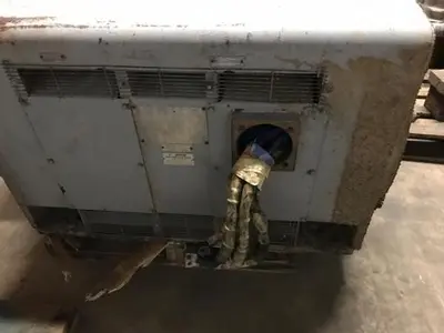 400 HP 712 RPM 460 Volt Refiner Motor (Rebuilt)