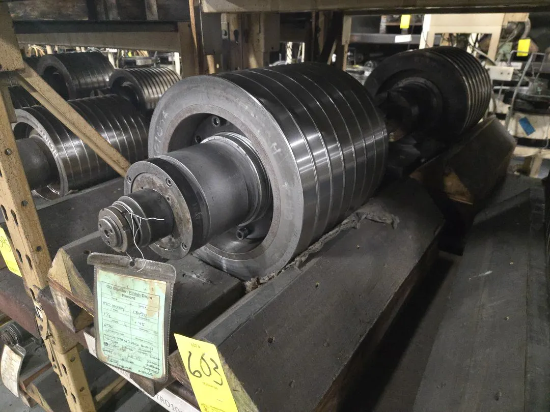 (1) OD Grind Drum Spindle
