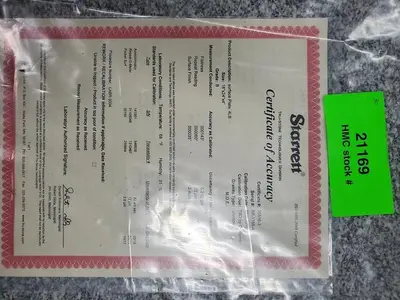Used STARRETT _UNKNOWN_ Granite Surface Plates Pennsylvania US | Hildebrand Machinery Co. #1485908