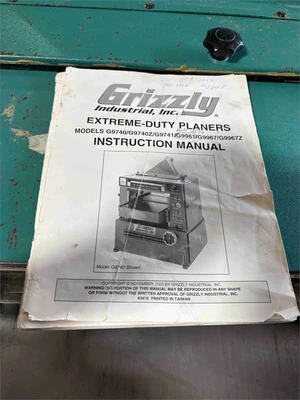 Used 2006 GRIZZLY 24" EXTREME DUTY PLANER Woodworking Planers Colorado US | MachineryMax #1518838