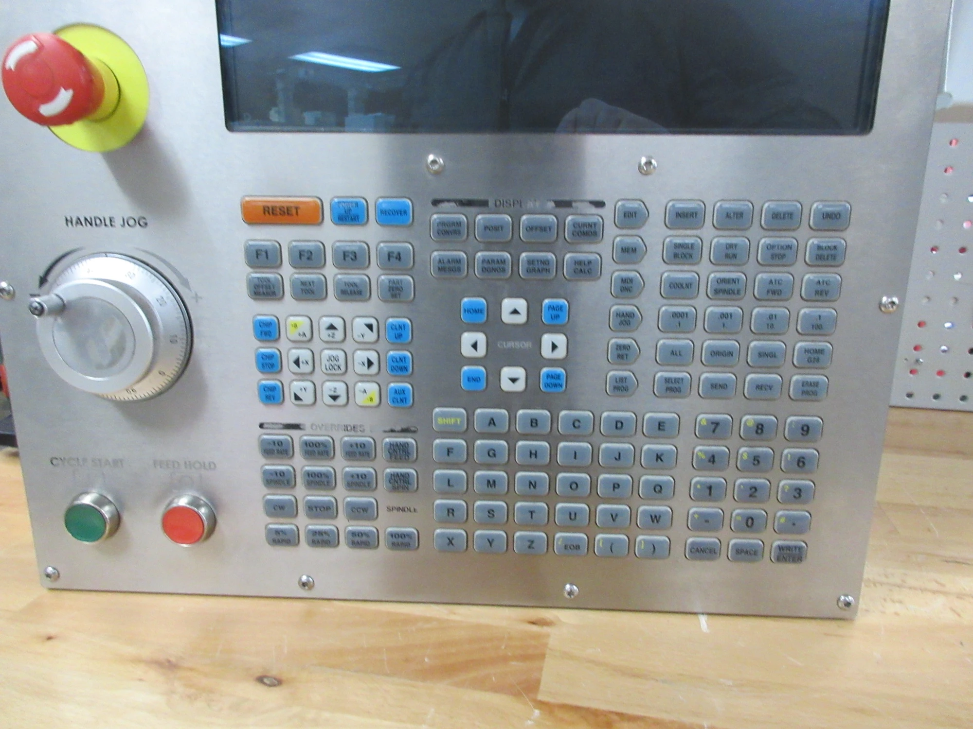 USED USED HAAS PARTS AND TOOLING 32-6027 FRONT PANEL ASSY MILL STORAGE CABINET