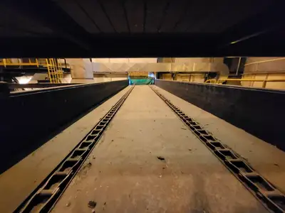 8ft. Infeed Log Conveyor