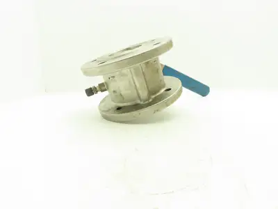 Trans-Valve 305B 3" Flanged Manual 316SS Stainless Ball Valve ANSI 150