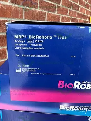 NEW MBP BIOROBOTIX 935-262  AUTOMATION / PIPETTE TIPS 30 UL