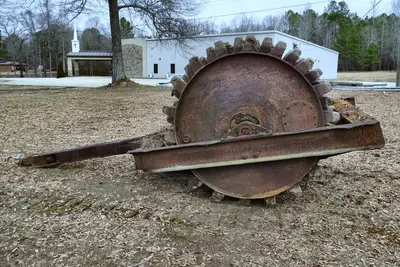 Used 2000 DOUBLE D 4 FOOT PULL BEHIND Trench Rollers Alabama US | Proxy Equipment #1385189