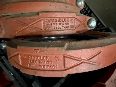4" TO 10" VICTAULIC & RIGIDLOK PIPE COUPLINGS: YOBRO #24414