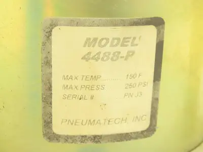Pneumatech 4488-P Pneumatic Air Automatic Condensate Drain Valve 250psi