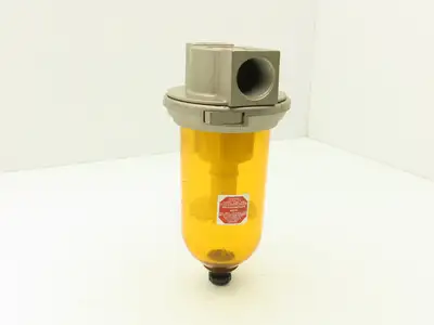 Schrader Bellows 3538-1000 Pneumatic Lubricator Air Filter 1"NPT Poly Bowl