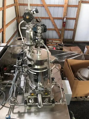 (2) Carr ViaFuge 9004 PLT Pilot clarifier centrifuges, 316L SS.