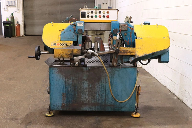 Used 1992 Royal AUTO-10H Horizontal Band Saws New Jersey US | Machinery Values #1459701
