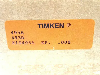 NEW TIMKEN X1S495A TAPERED ROLLING BEARING SET 495A 493D