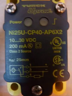 Used TURCK ELEKTRONIK NI25U-CP40-AP6X2 Relays & Switches Michigan US | Ideal Machinery #1318651