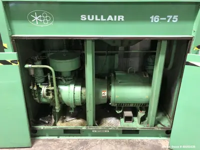 Used SULLAIR 16-75 High Pressure Air Compressors Illinois US | Aaron Equipment #84766