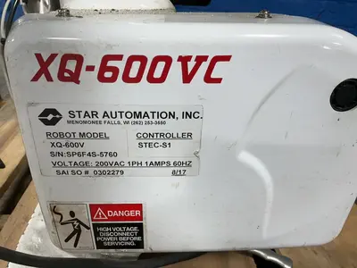 Used STAR AUTOMATION, INC XQ600V Robots Ohio US | HGR 24 #1343739