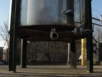 SPC9219  Tank 600 gallon vertical tank, Stainless Steel, flat