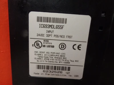 USED GE IC693MDL655F