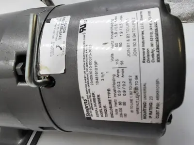 Used BALDOR BALDOR .5 HP 56 FRAME BW3538 & 104816101BP STEARNS 3FT LB NEMA2 BRAKE Motors (misc) | ND Industrial Surplus #1211372