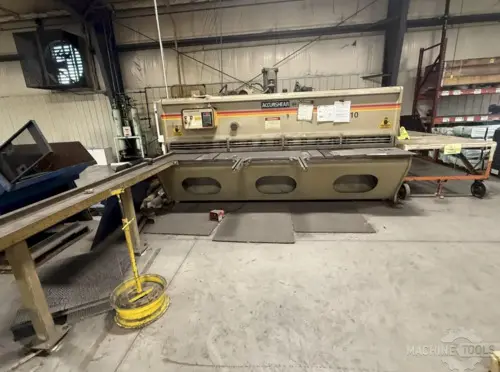 Used 1995 ACCURSHEAR 625010 Power Squaring Shears (Inch) Florida US | Southern Fabricating Machinery Sales, Inc. #224529