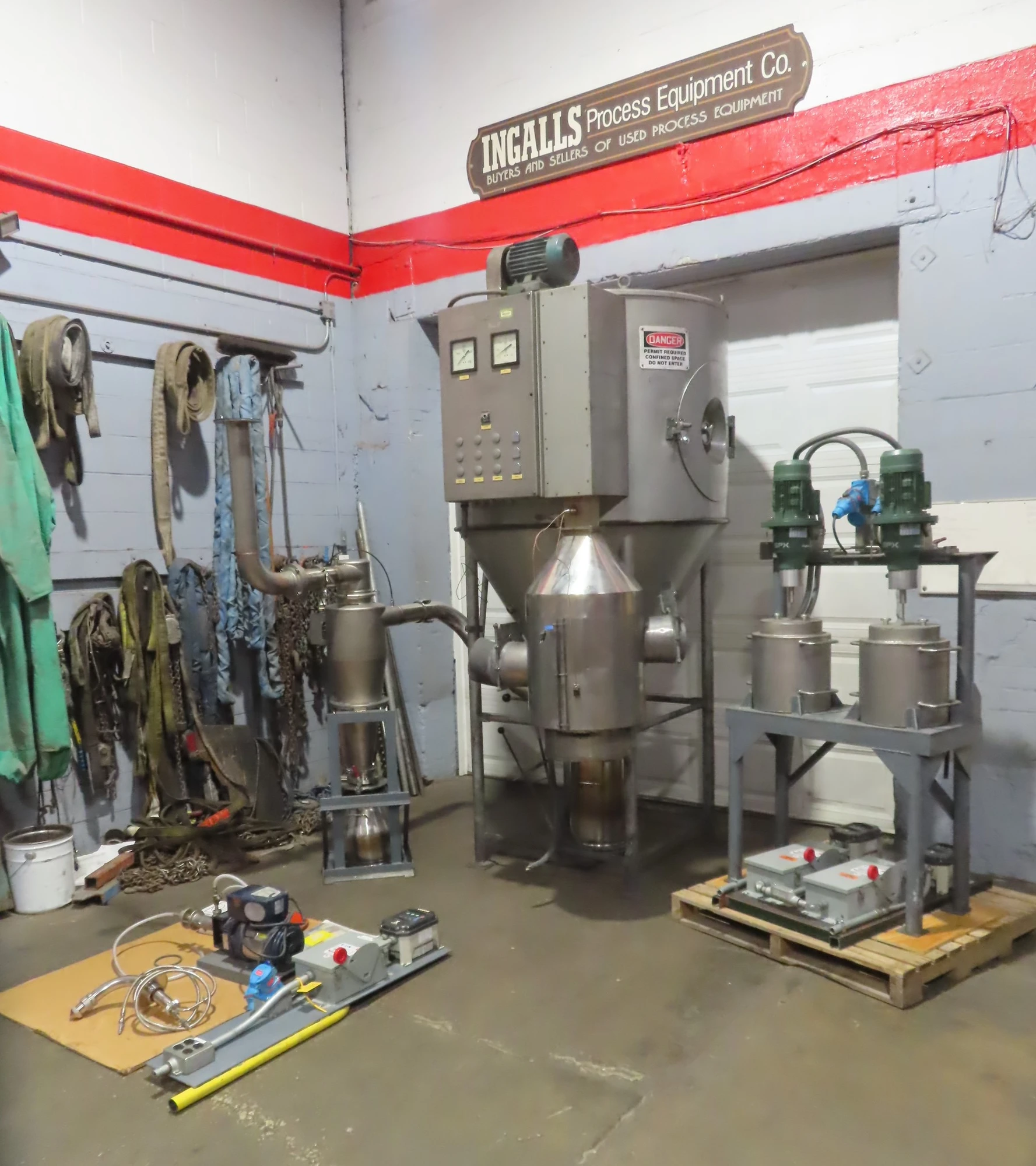 GEA Niro Lab Spray Dryer, 48" ID, stainless steel, atomizing nozzle