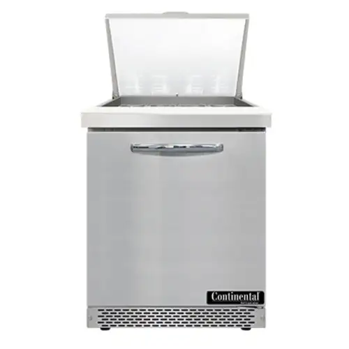 Continental SW27N12M-FB 27" Sandwich/salad Prep Table W/ Refrigerated Base, 115v