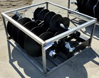 New | in-Stock JCT AUGER ATTACHMENT Skid Augers Utah US | Global Remarketing #1285976
