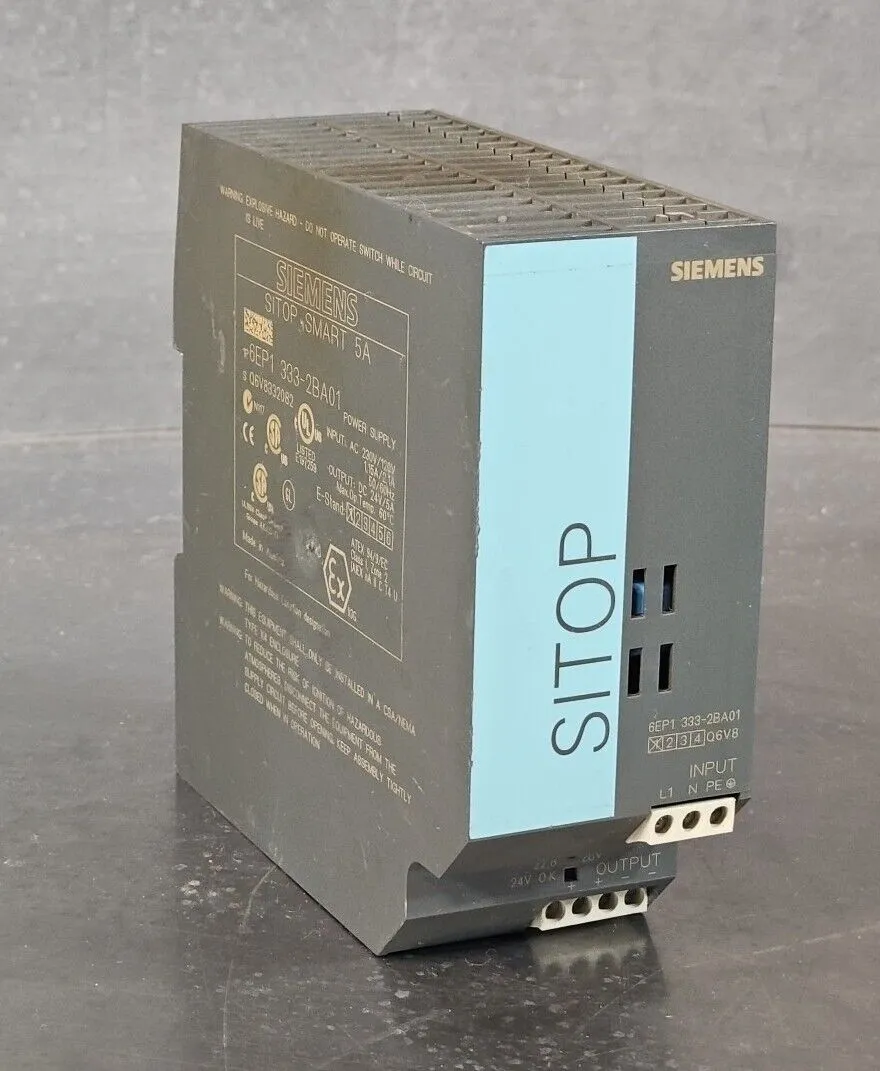 Siemens 6EP1 333-2BA01 SITOP Power Supply. Loc4C-19