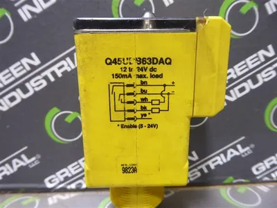 Banner Q45UBB63DAQ Ultrasonic Proximity Sensor Used