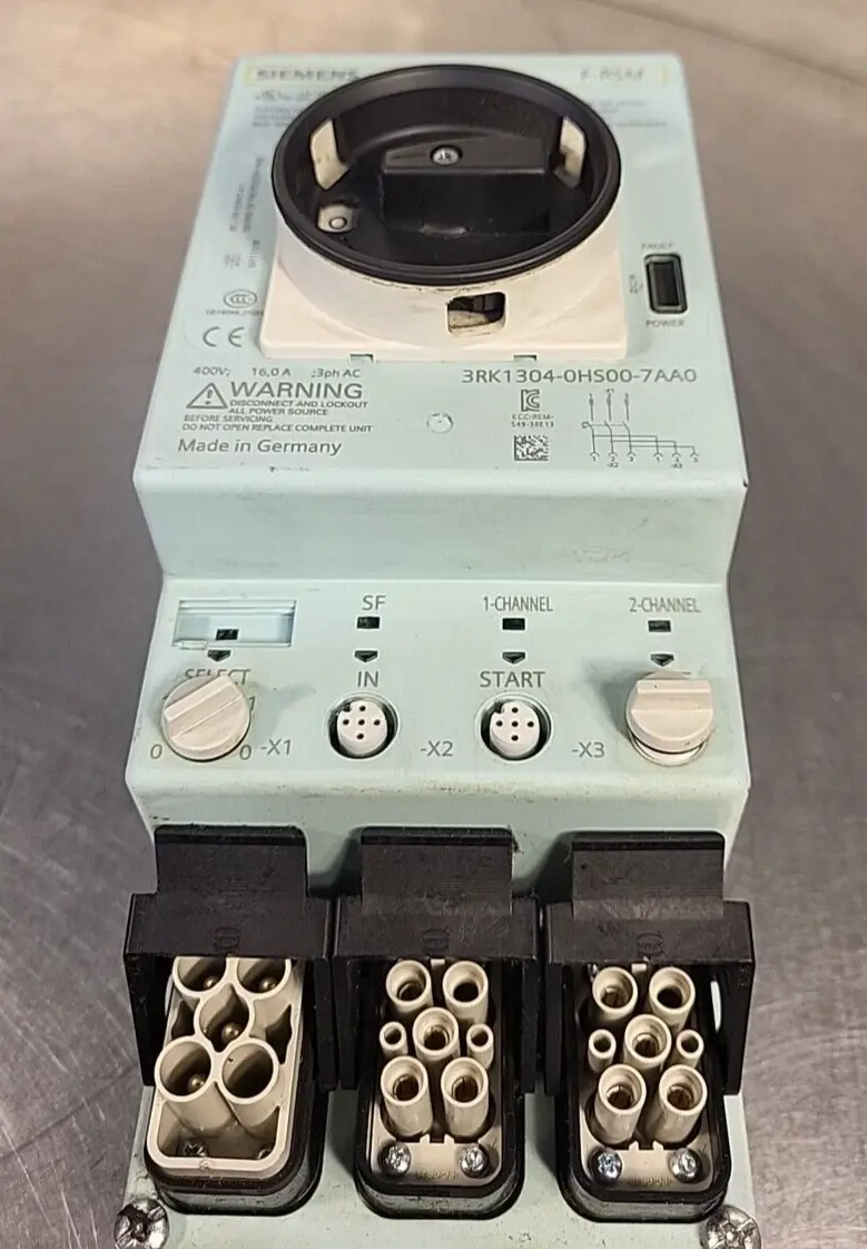 Siemens 3RK1304-0HS00-7AA0 Elec. Starter Soft F-RSM (BIN 4.5.4)
