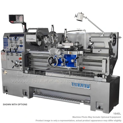SHARP 1640L Precision / Gap Bed Lathes | Sierra Victor Industries (1)