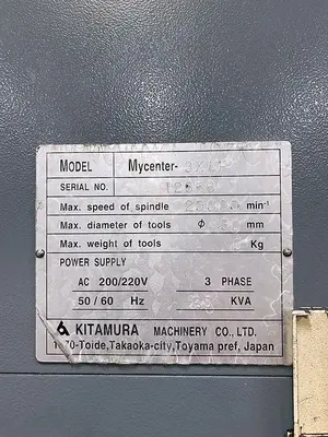 USED 2010 KITAMURA MyCenter 3XiF