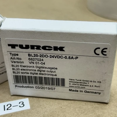 NEW Turck 6827024