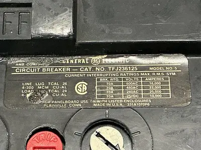USED GENERAL ELECTRIC TFJ236125