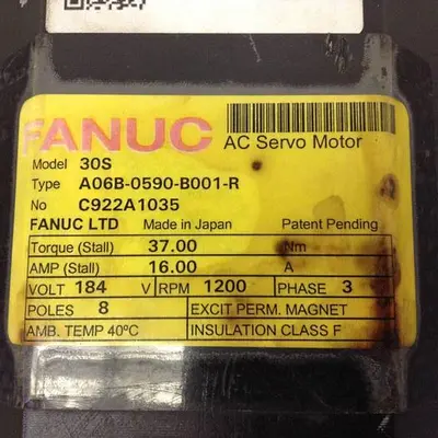 USED FANUC A06B-0590-B001-R