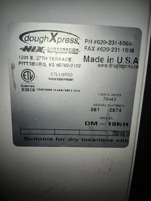 USED DOUGHXPRESS DM-18