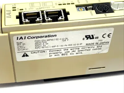 Used IAI PCON-CFA-86PWAI-EC-0-0-DN Motion Controls Michigan US | Maverick Industrial Sales #1507931